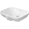 Duravit Undrcntr Basin 22" D-Code Whi w/Overflow w/o Tap-Platform Wh 0338560000 - alternate 1
